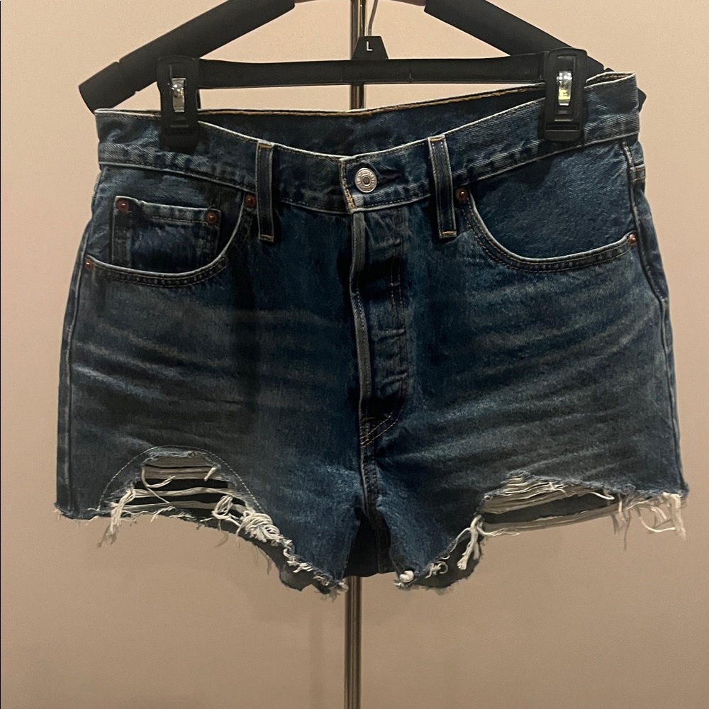 Denim Blue Women's Shorts